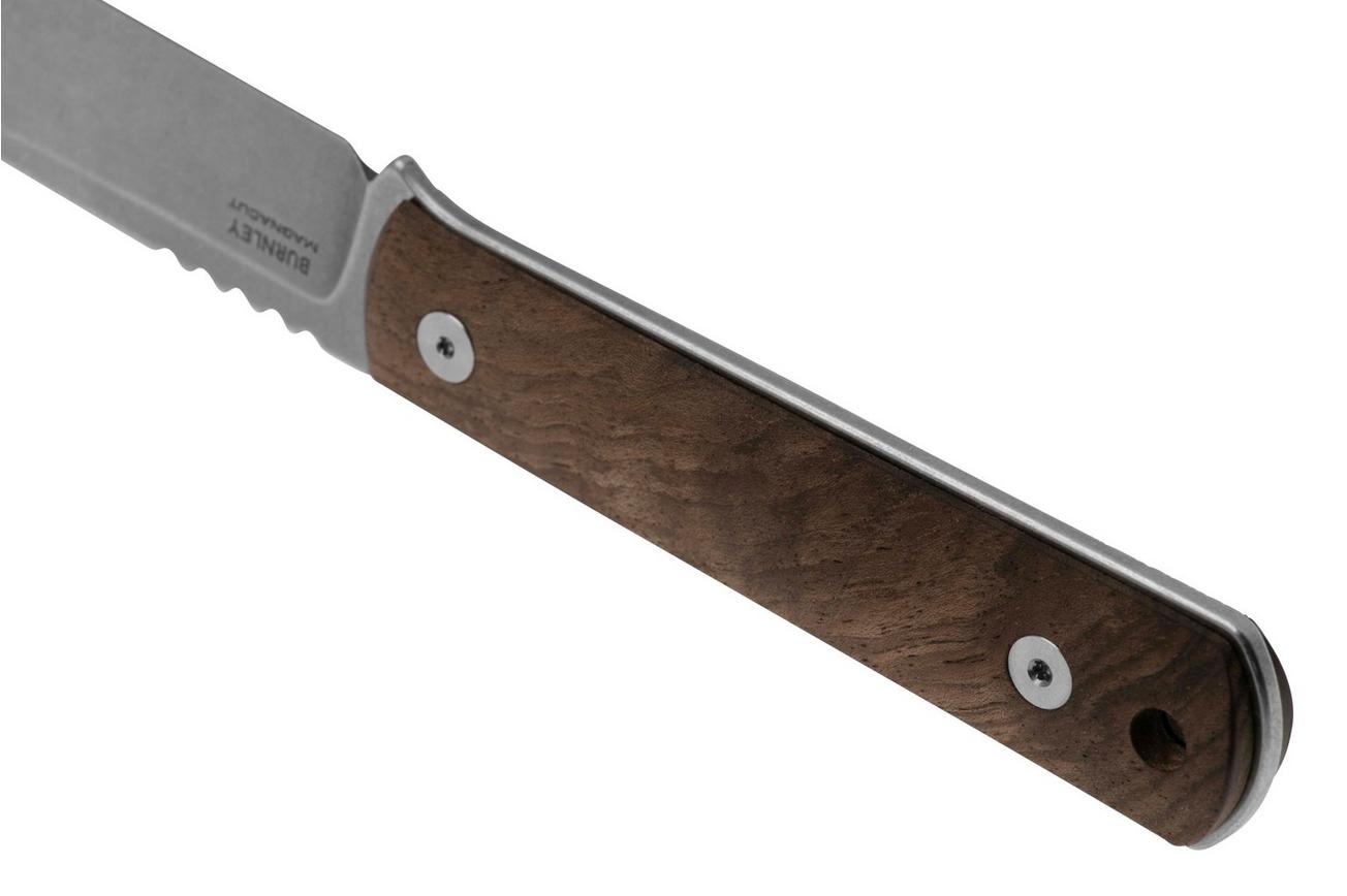 Böker BFF Packlite 120748 Walnut Wood, vaststaand mes, Lucas Burnley design