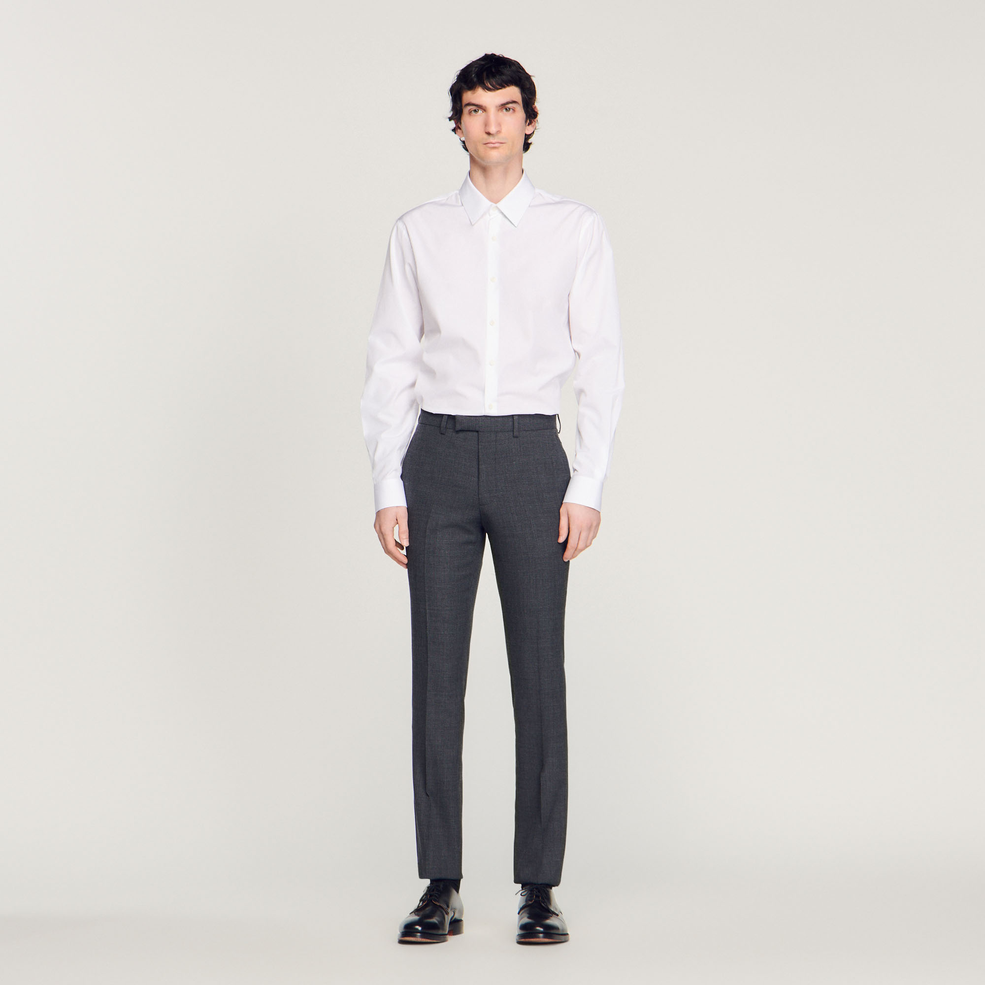 Pantalon de costume en laine