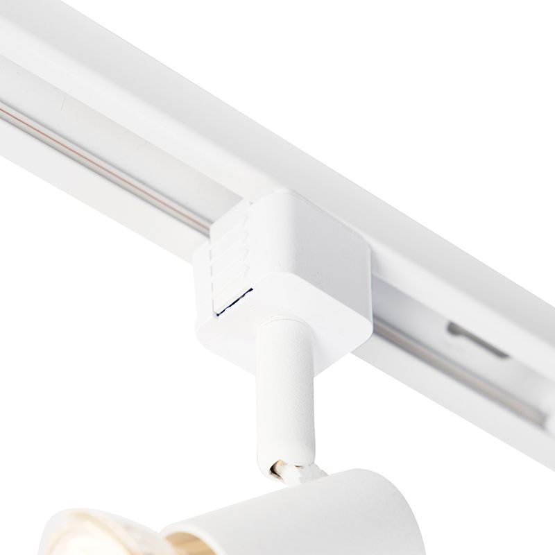 Smart railsysteem wit 1-fase 5-lichts incl. Wifi GU10 - Iconic Jeany