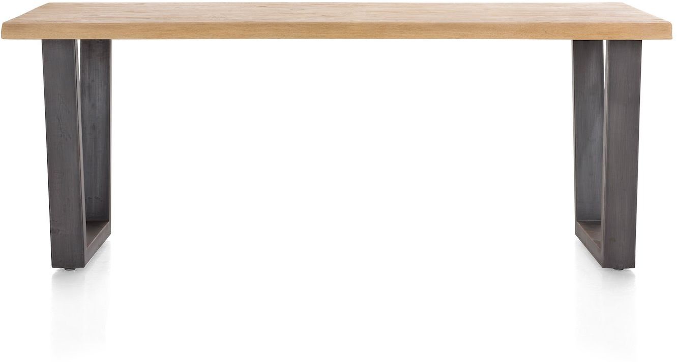 Henders en Hazel   Metalox V-Poot Metaal Eettafel