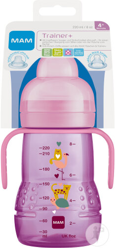 Mam Trainer + Gobelet D'Apprentissage 220ml Fille 1 Pièce