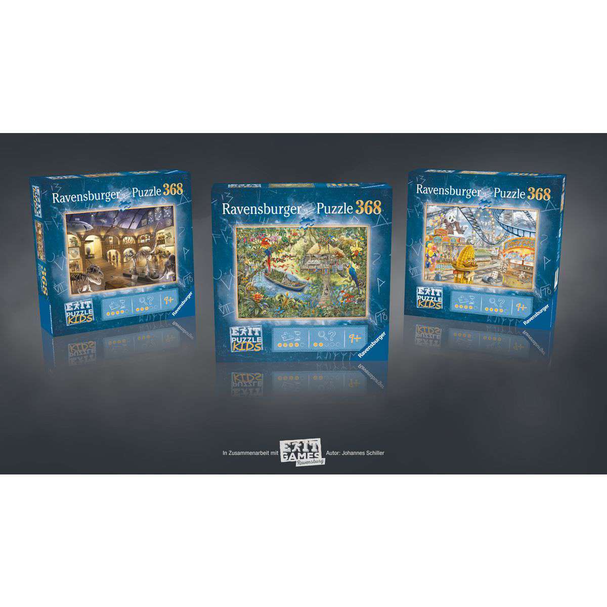 Ravensburger Spiel EXIT Puzzle Kids Im Freizeitpark