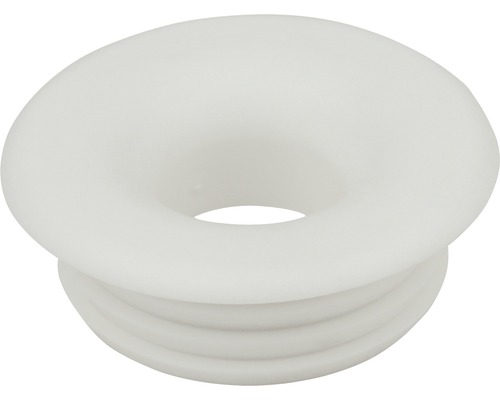 witte spoelbuisconnector