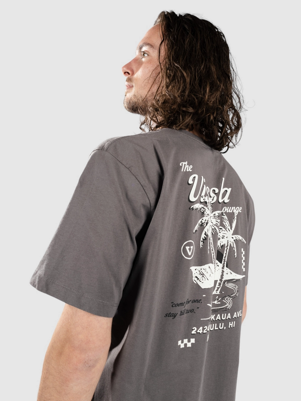 Vissla Lounge Premium Pkt T-Shirt graphite