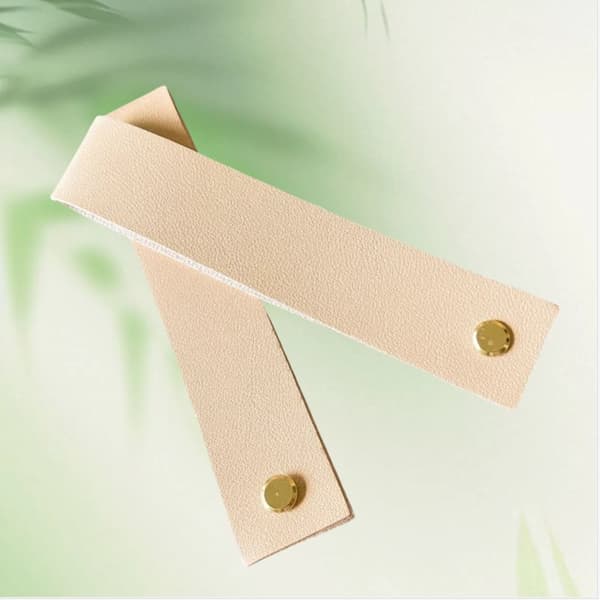 INF Elegante PU-Lær Hengestropper for Bryllupsskilt Beige