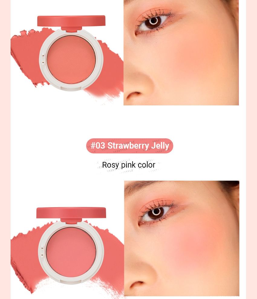 HOLIKA HOLIKA - Jelly Dough Blusher (6 kleuren)