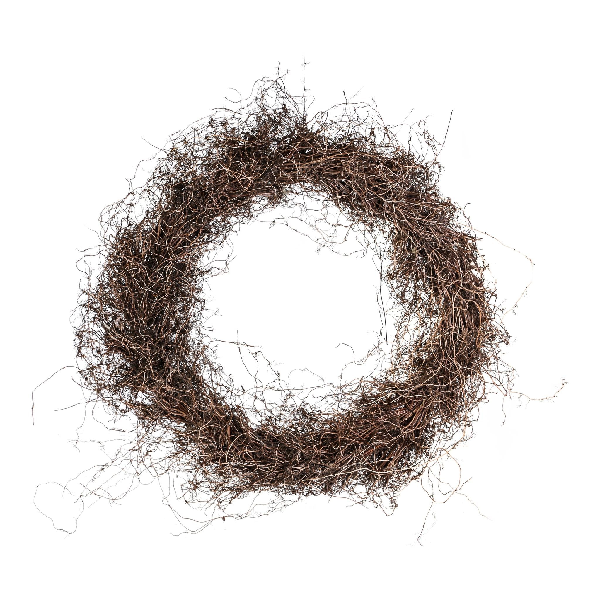 PTMD - Krans Wreath - Bruin - 65x5x65cm