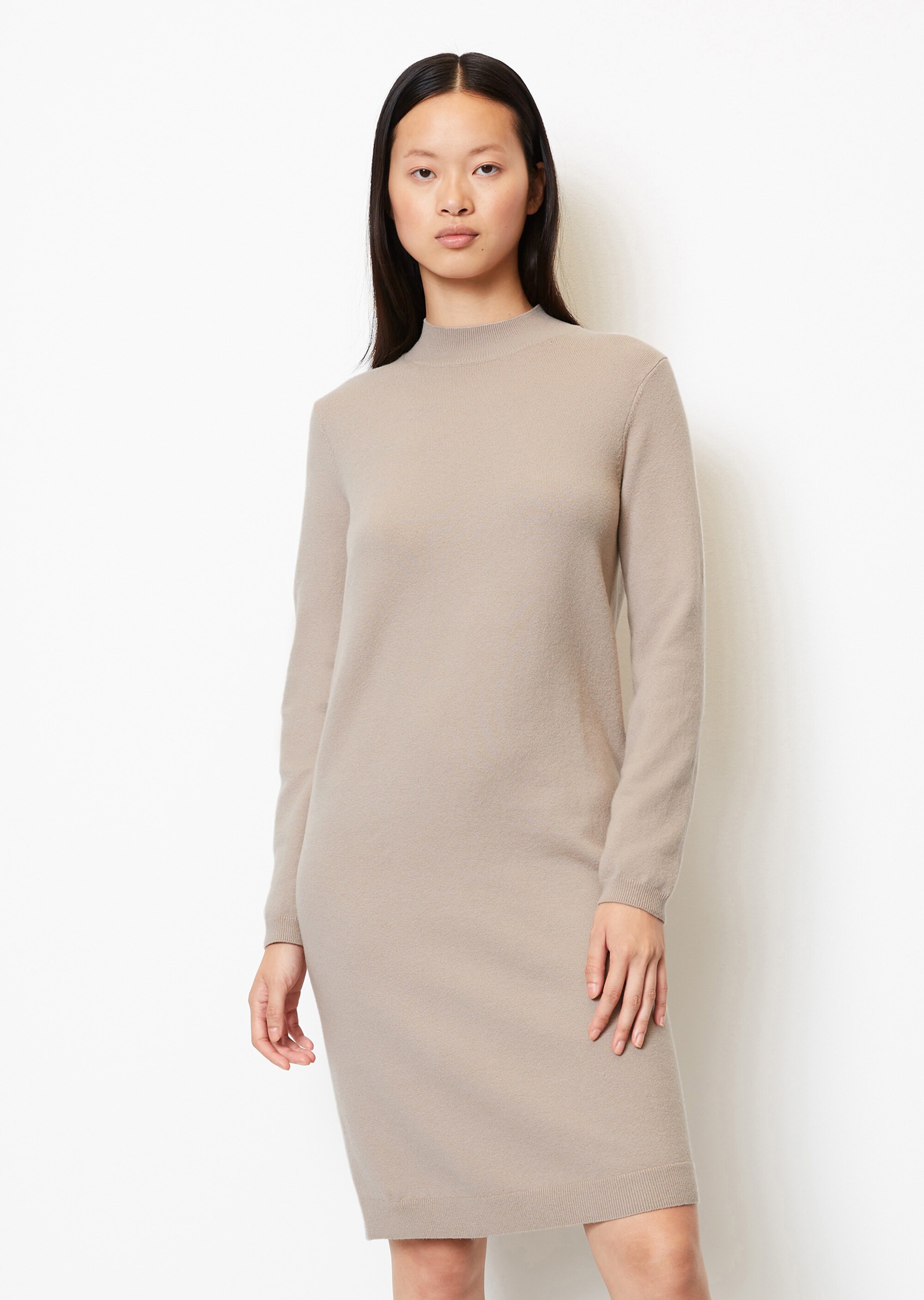 Strickkleid regularaus Cotton Wool Stretch