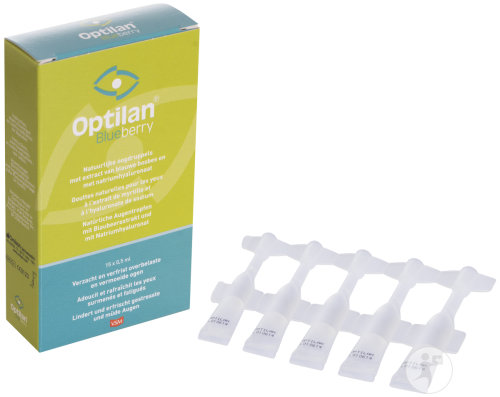 Optilan Blueberry Gouttes Oculaires Monodoses 15x0,5ml