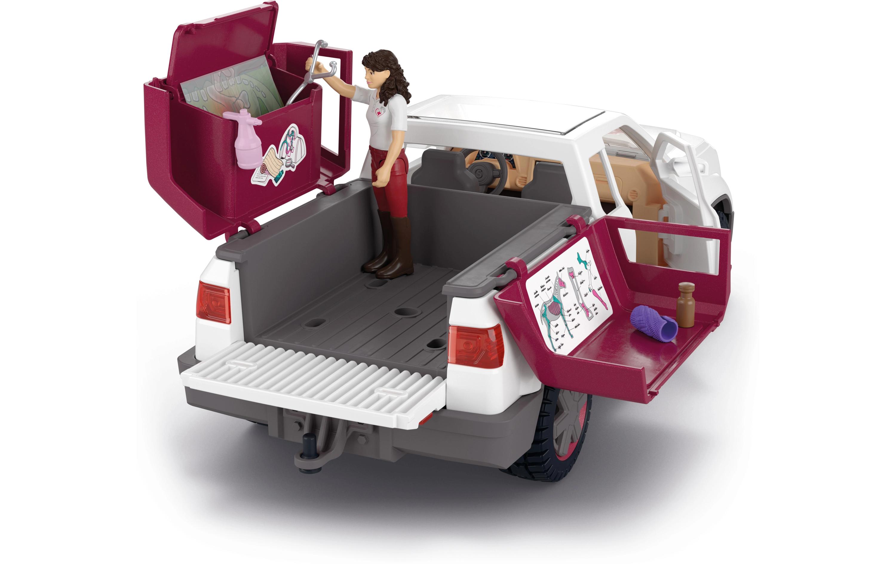Spielfigurenset Horse Club Mobile Tierärztin mit AnhängerPlayset Tierärztin mit mobilem Anhänger