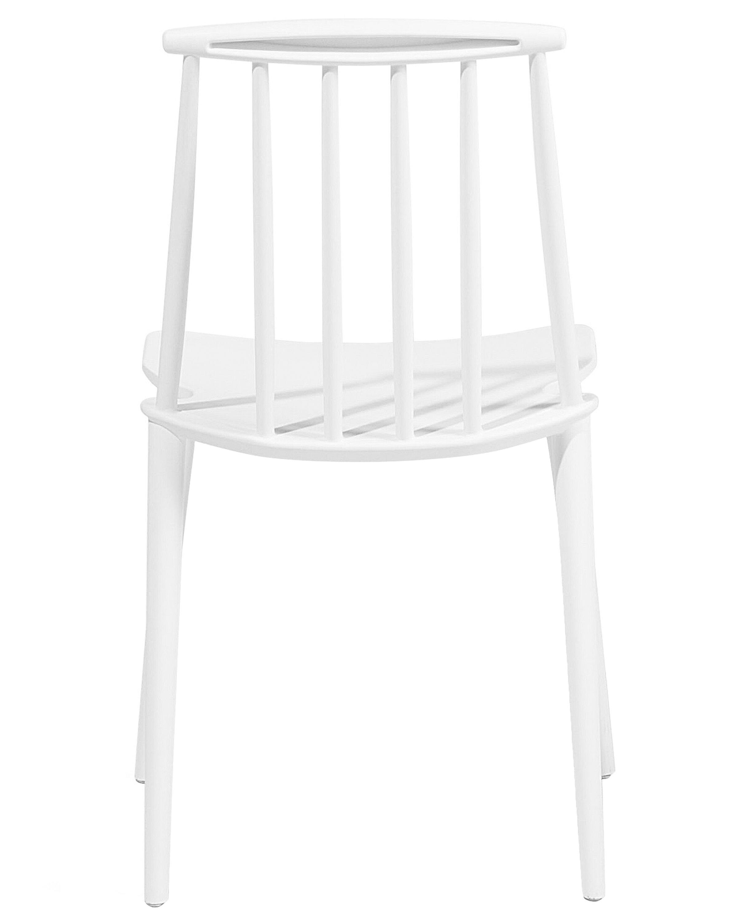 Set van 2 eetkamerstoelen VENTNOR Wit