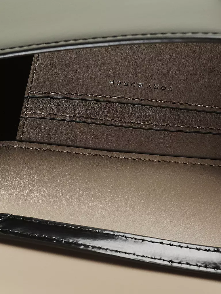 TORY BURCH Ledertasche - Mini Bag SPAZZOLATO schwarz