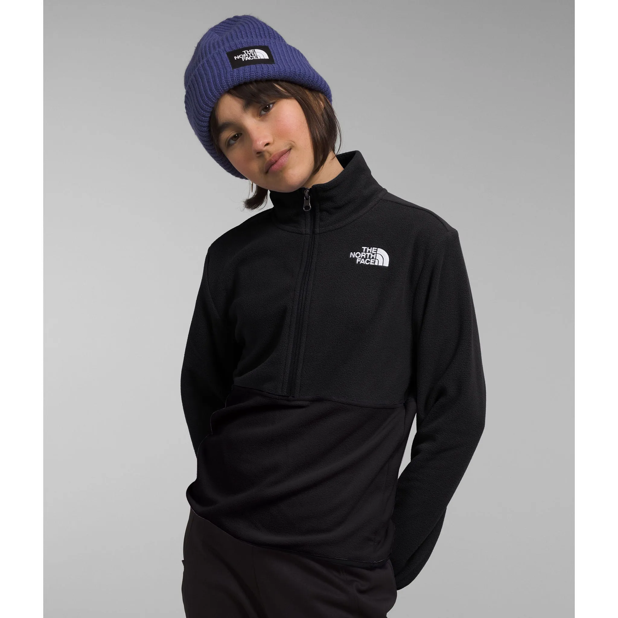 The North Face Polar 14 Zip Glacier 7-16ans