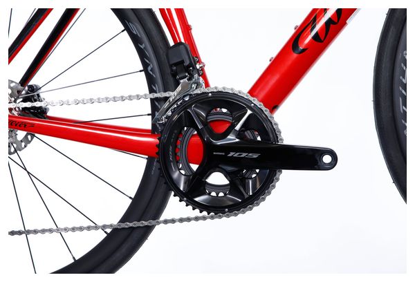 Vélo de Route Wilier Triestina Filante SL Shimano 105 Di2 12V 700 mm Rouge 2025
