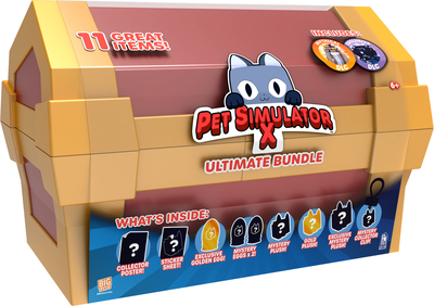 Pet Simulator X Ultimate Bundle Red Treasure Chest Lekesett Series 1
