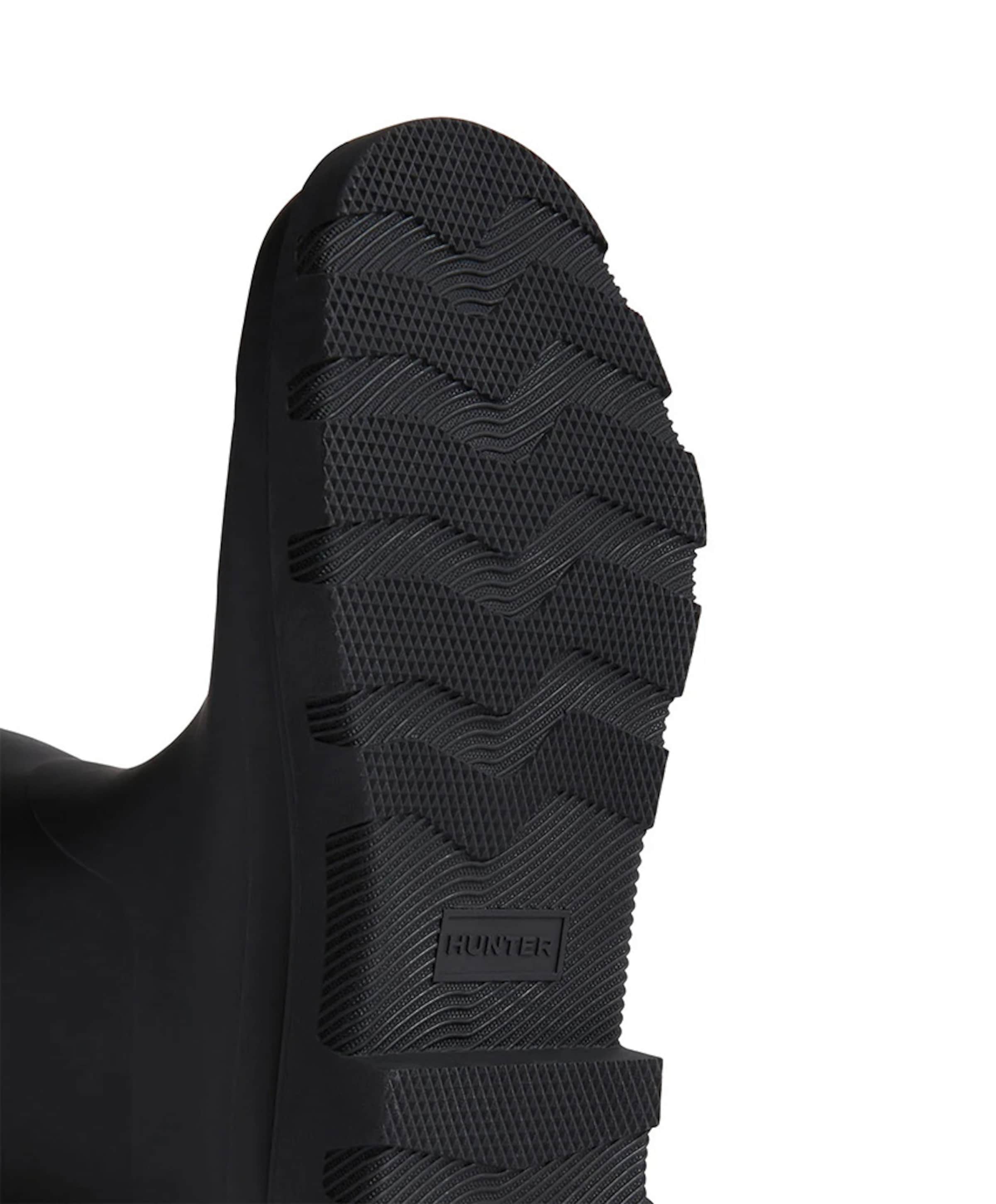 Hunter DOWNPOUR TALL dames laarzen zwart