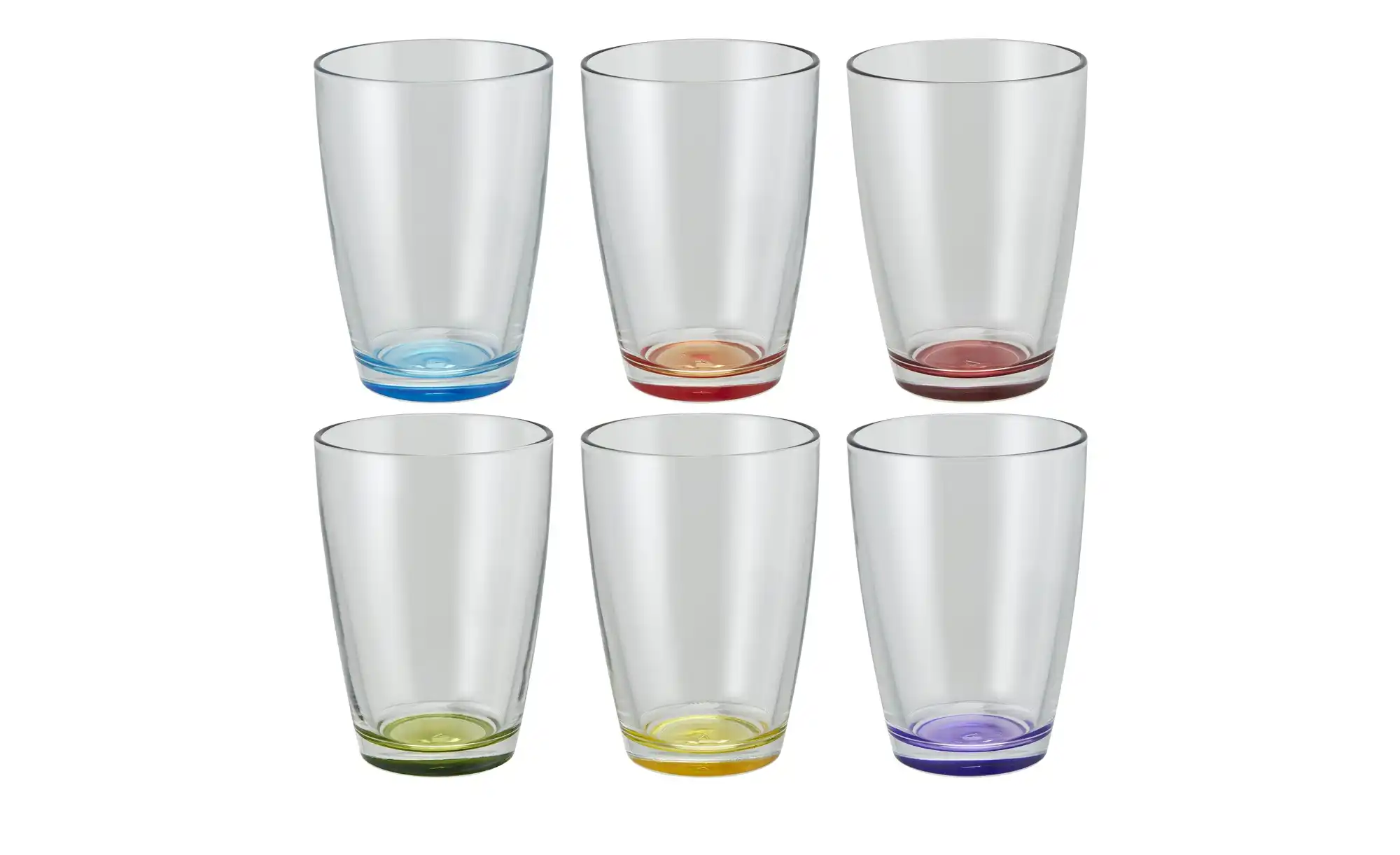 Peill+Putzler Glas, 6er-Set Colore