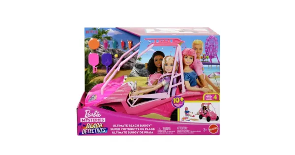 Barbie Mysteries: Mission Strand Ultimativer Strand-Buggy und Puppe