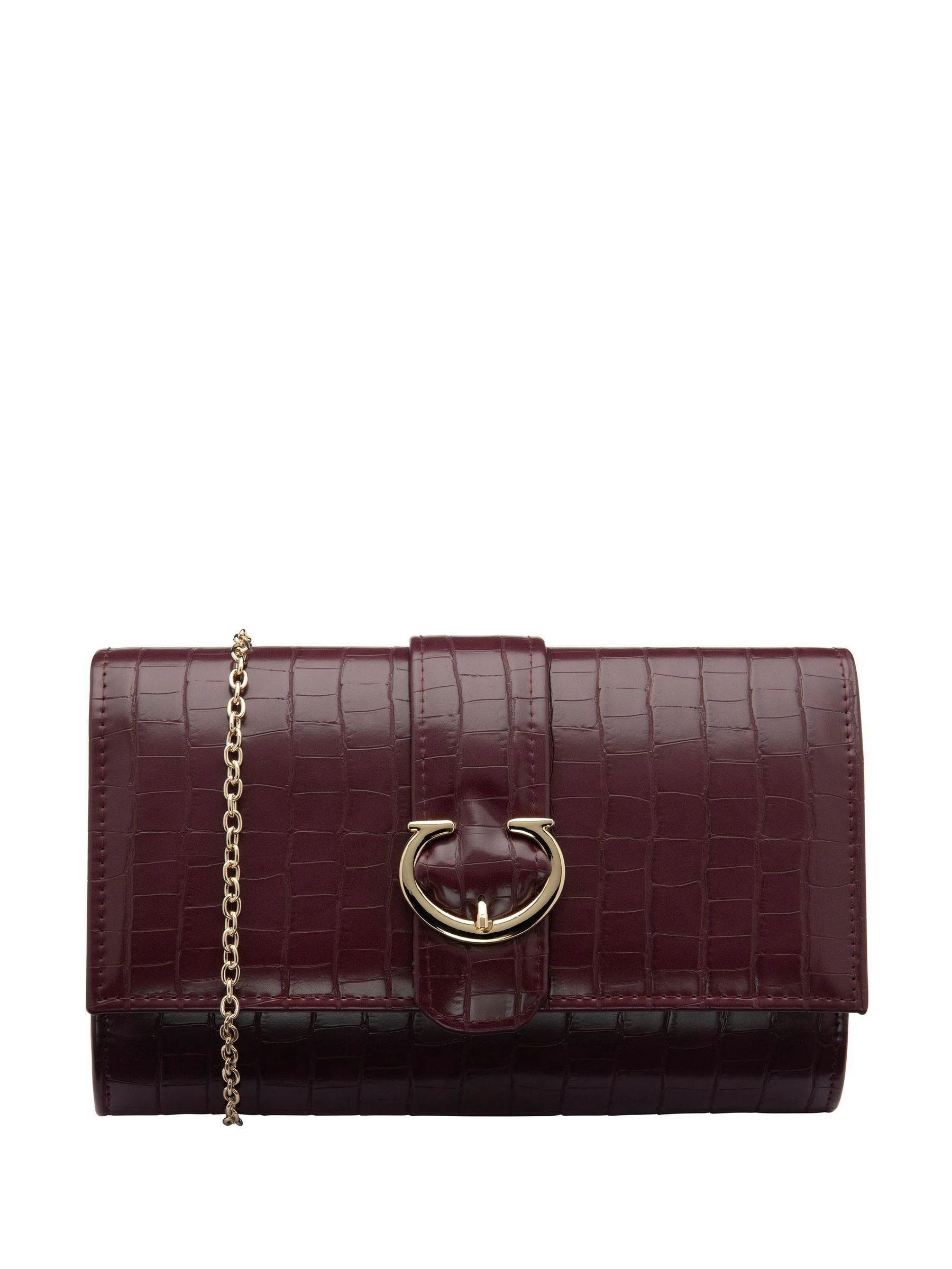 Rood - Ravel - Clutch met ketting