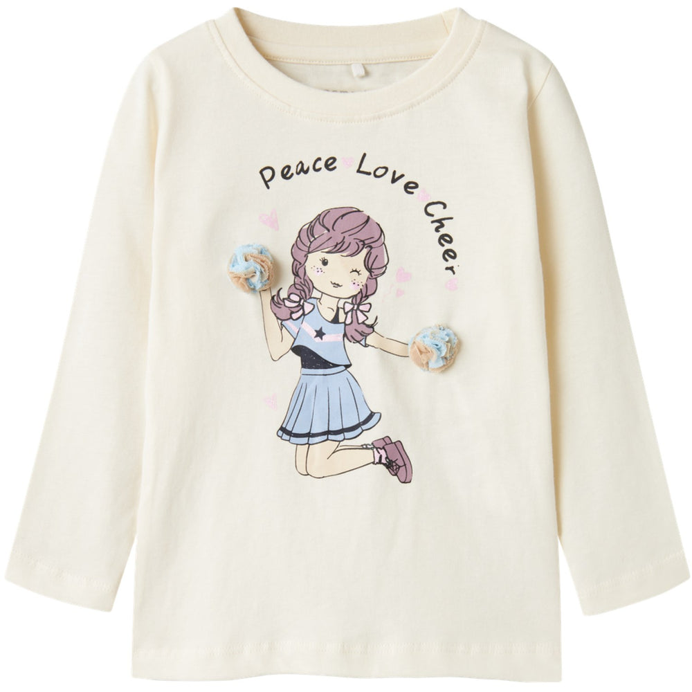 Køb Name It Cloud Dancer Tillie Bluse