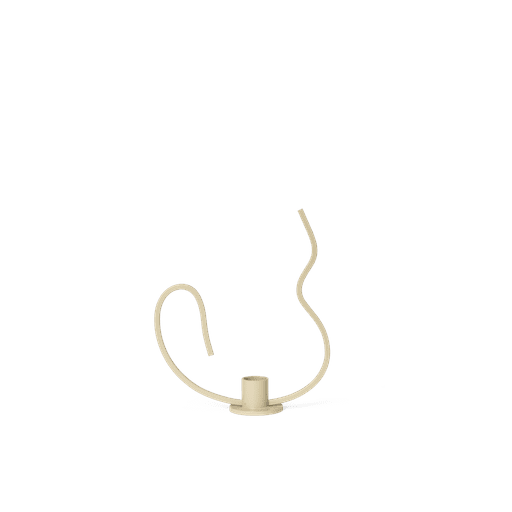 ferm LIVING Valse Lysestage, Cashmere