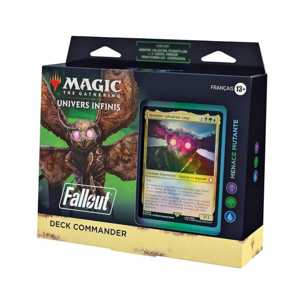 Magic : Univers Infinis - Deck Commander Fallout Menace Mutante