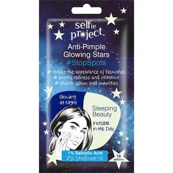 Anti-Pimple Glowing Stars