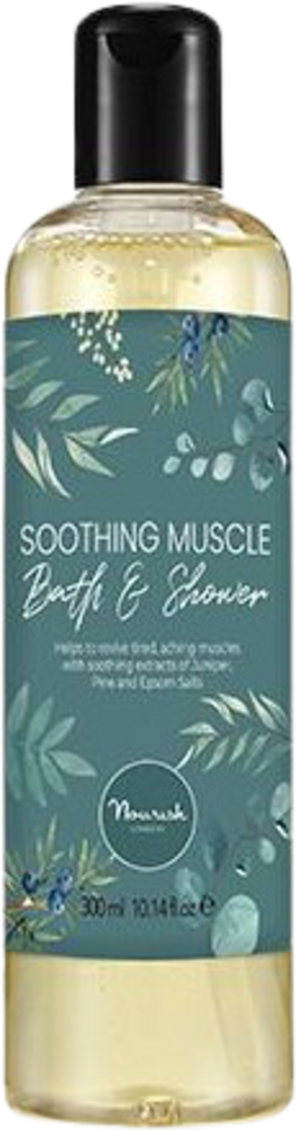 Nourish London  Soothing Muscle Bath & Shower, 300 ml