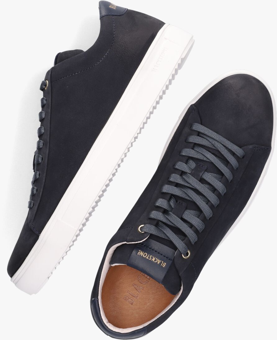BLACKSTONE blauwe blackstone lage sneakers rm51