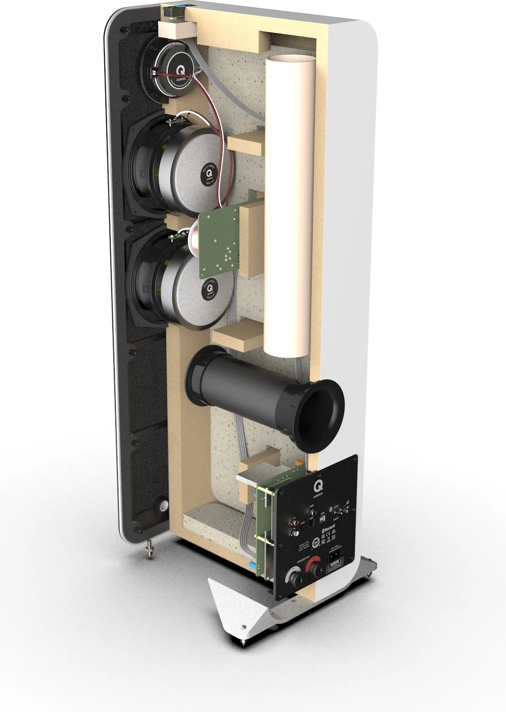 Q Acoustics M40 Noir (la paire) Enceintes sans fil hi-fi