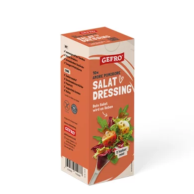 Salat-Dressing Amore Pomodore: Italienisches Dressing ohne Zuckerzusatz