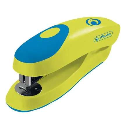 Herlitz Heftapparat Sporty Lemon ergonomisch klein, f.246