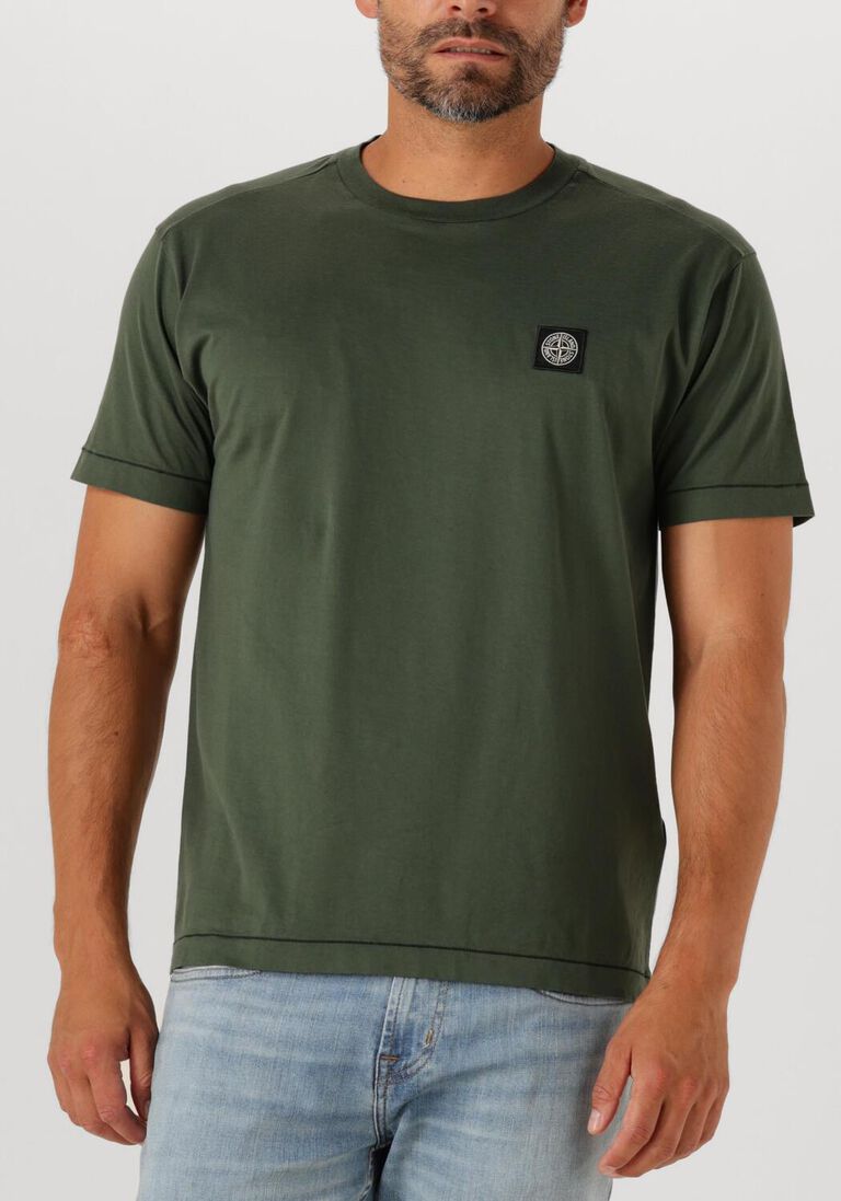 groene stone island t-shirt ss t shirt