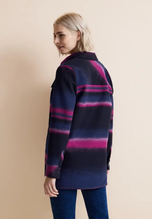 Overshirt Jacke - deep blue