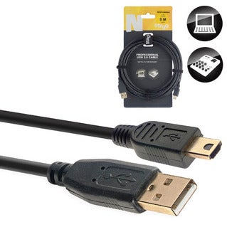 Stagg 21523 USB 2.0/Mini USB-A - 5m kabel