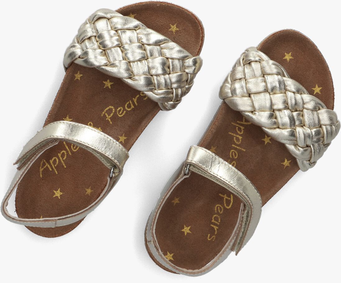 APPLES & PEARS gouden apples & pears sandalen b0010959
