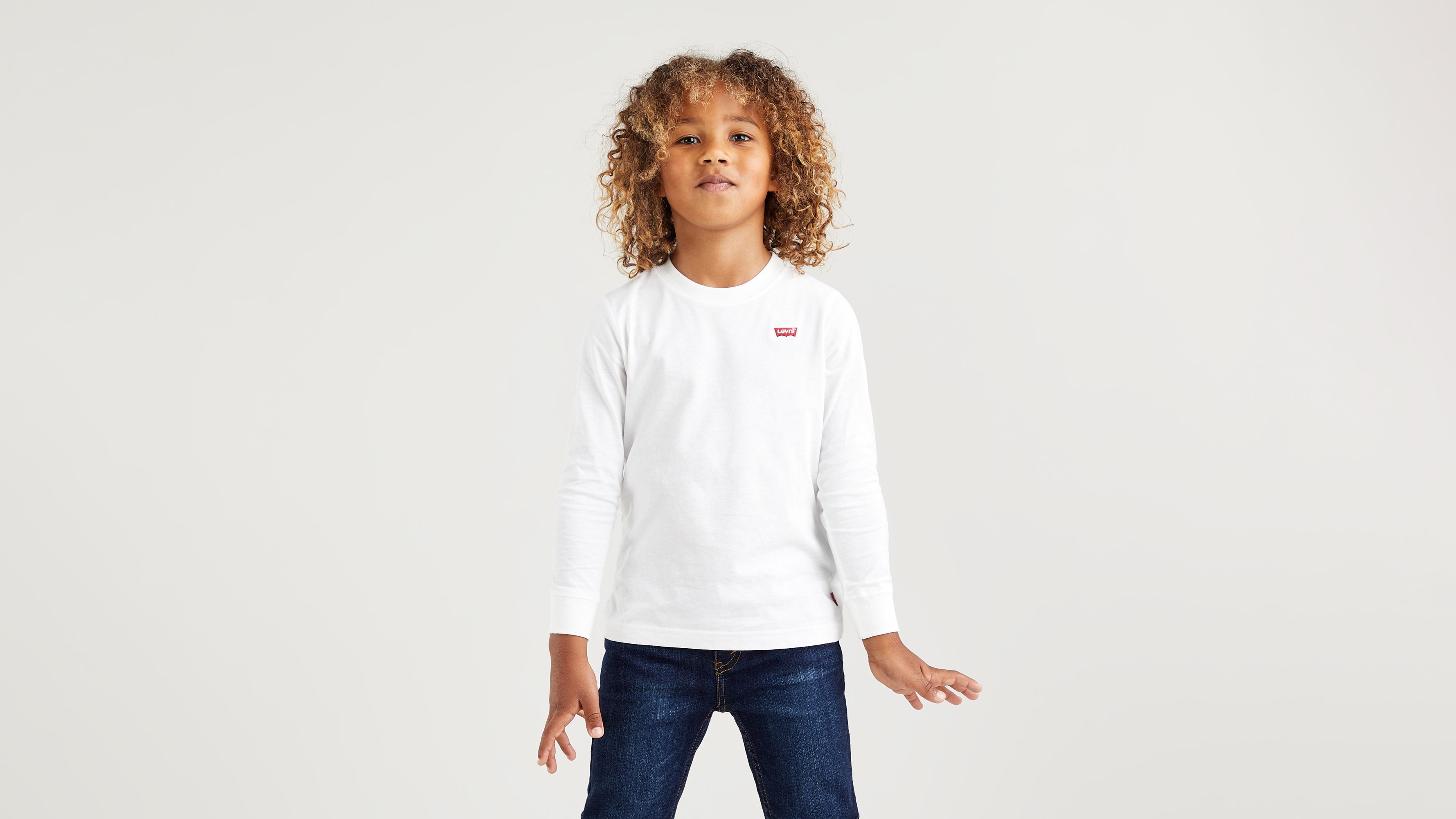 T-shirt Batwing pour enfant - White - Blanc