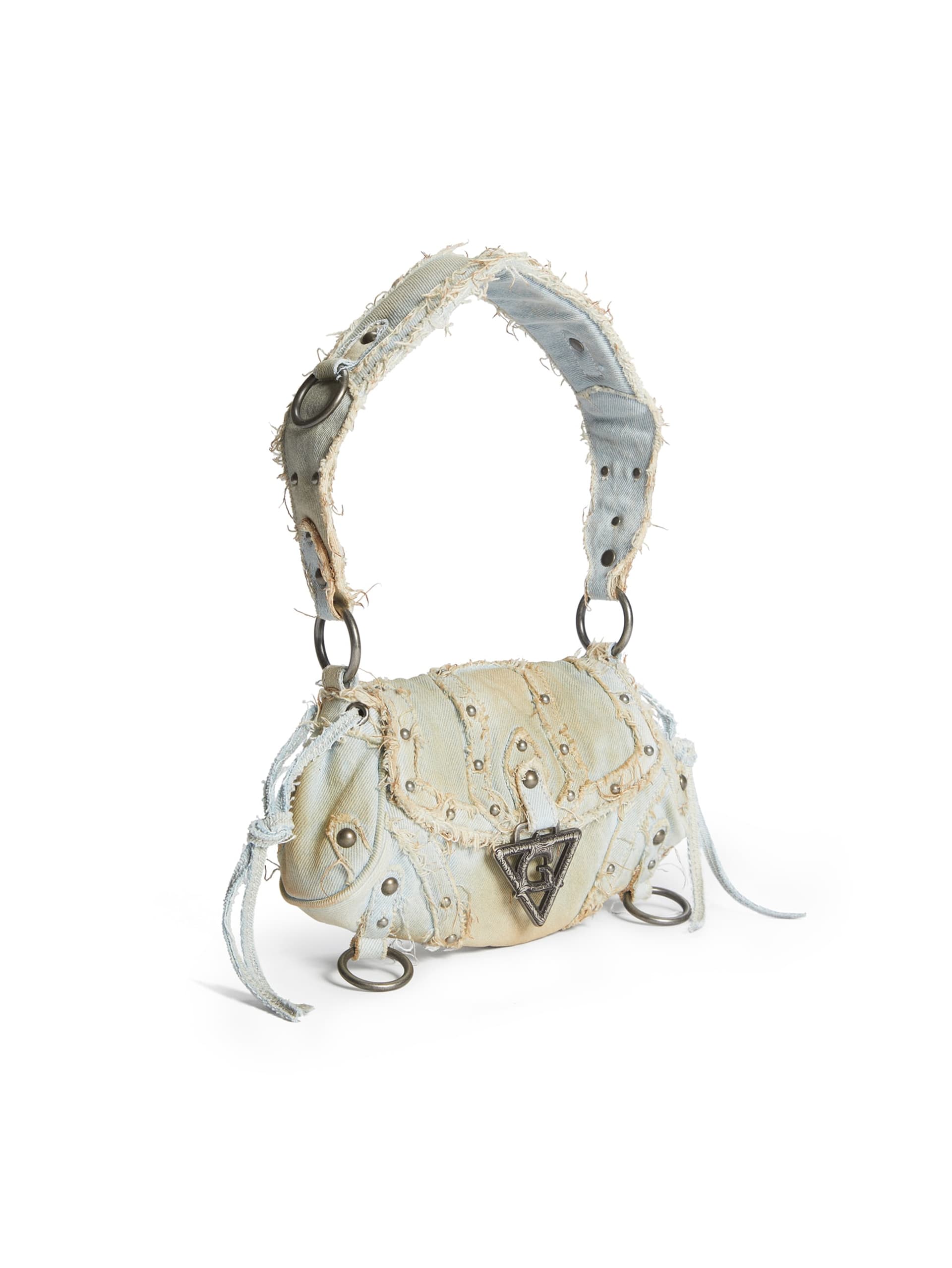 mini bolsa de moda em jeans