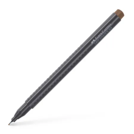 Faber-Castell Fineliner Grip 0,4 mm Farbe umbra gebrannt