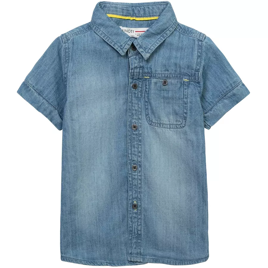 MINOTI Jeanshemd Denim-Blau