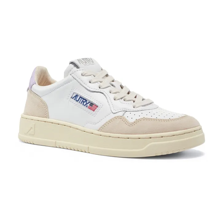 Autry Baskets Medalist Low Cuir/Suede | Lilas