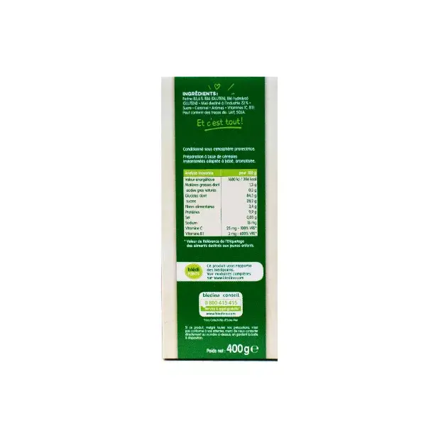 Blédina Blédine Cereal Mel +8m 400g