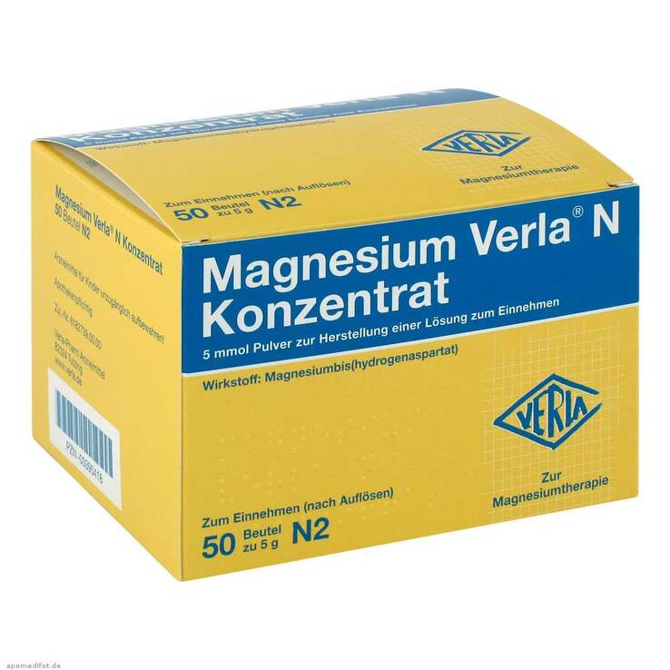 Magnesium Verla® N Konzentrat, 50 St