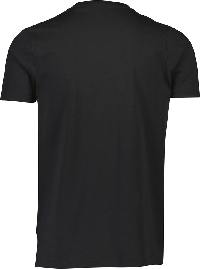 Lindbergh Mens stretch crew neck tee S/S Sort