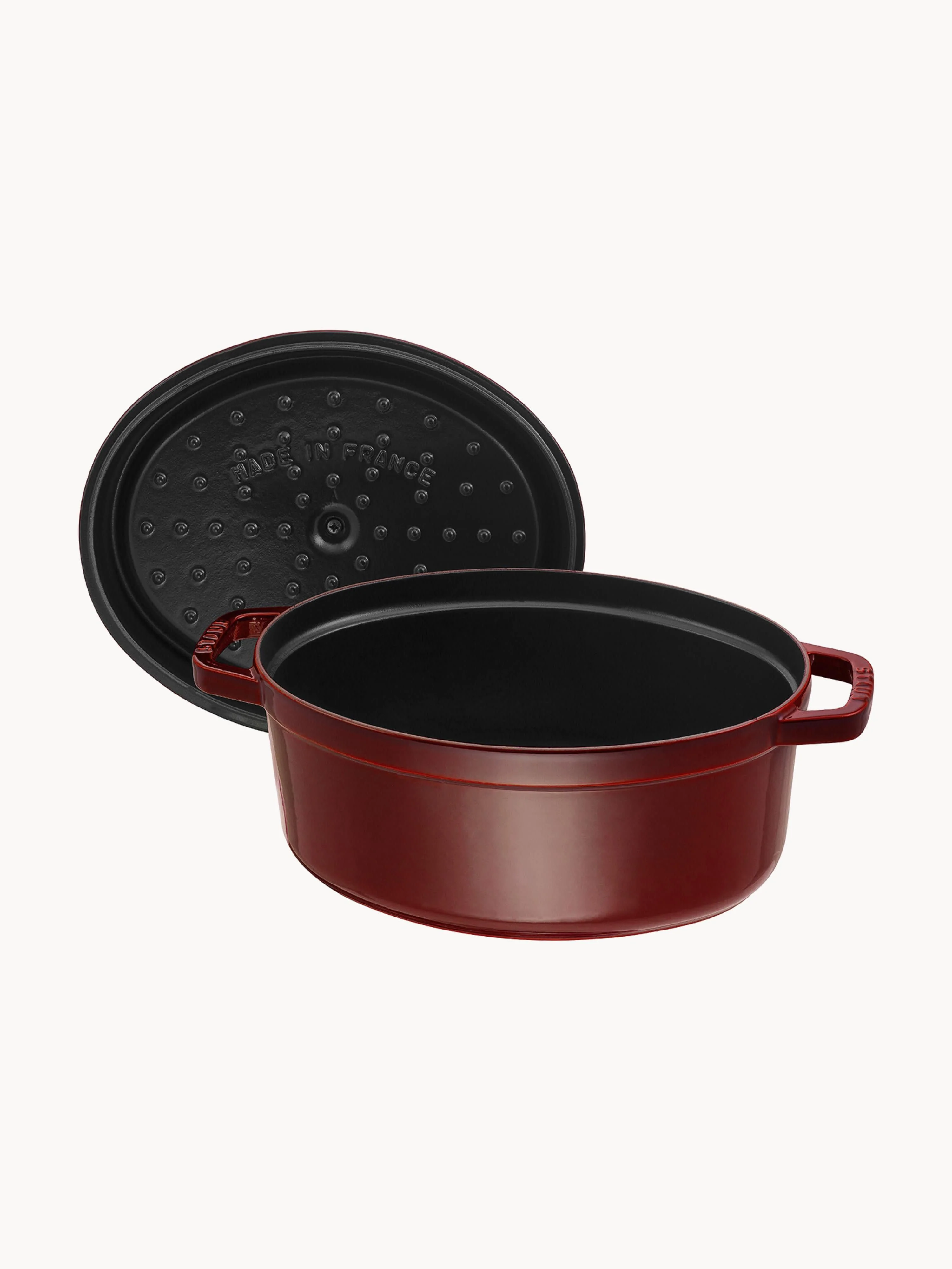 Ovale braadpan La Cocotte uit gietijzer