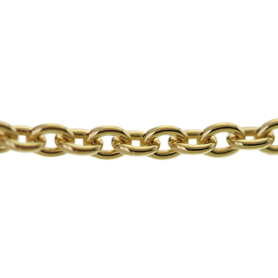 trendor Halskette für Kinder 333 Gold Ankerkette 1,5 mm Länge 3836 cm gold
