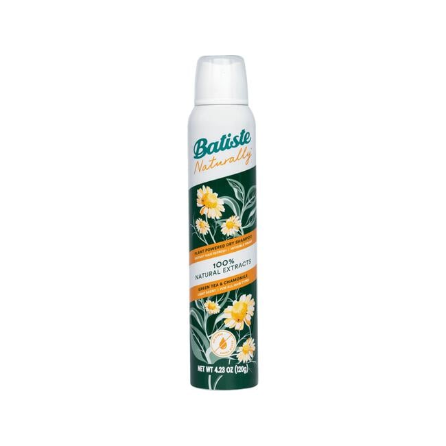 Batiste Dry shampoo Naturally Green tea & Chamomile 200 ML