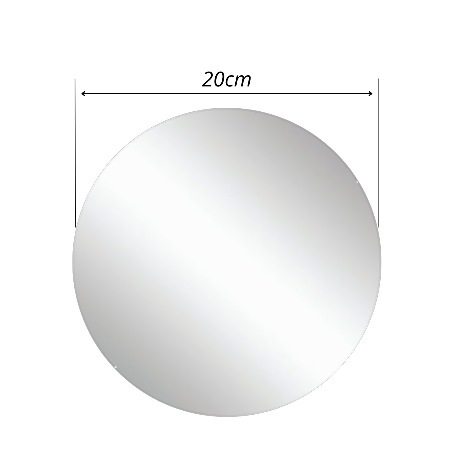 Magneetbord LANI - Wit LANI Wit | met spiegel + plankje