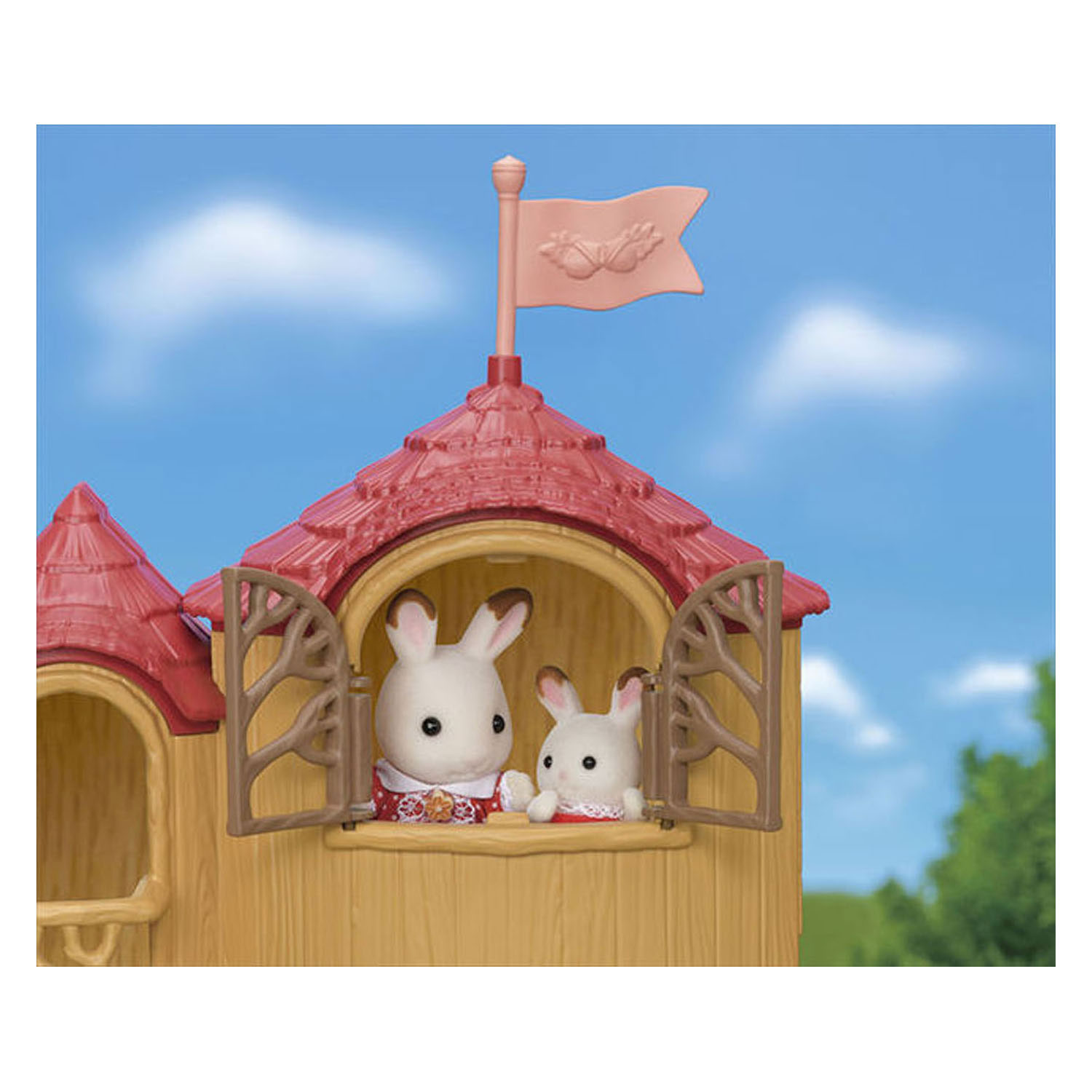 Sylvanian Families 5668 Avontuurlijke Boomhut met Camping Cadeauset