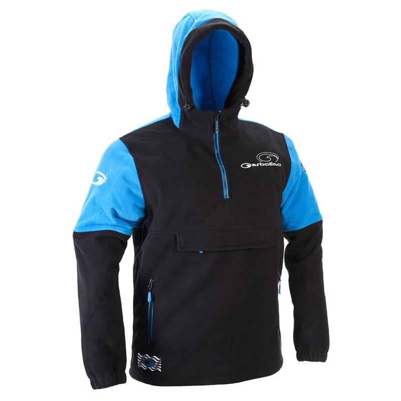 Sweat Homme Garbolino Smok Windproof Match - Noir/Bleu